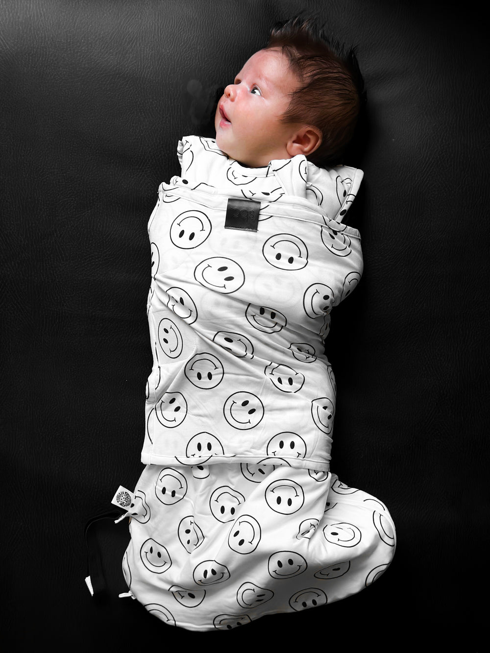 The Bamboo Sleepsack Swaddler in Onyx - 1.0TOG