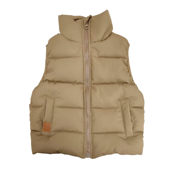 Summit Puffer Vest — Caramel